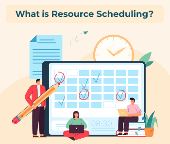 What is resource scheduling?