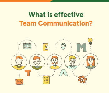 What is effective team communication?